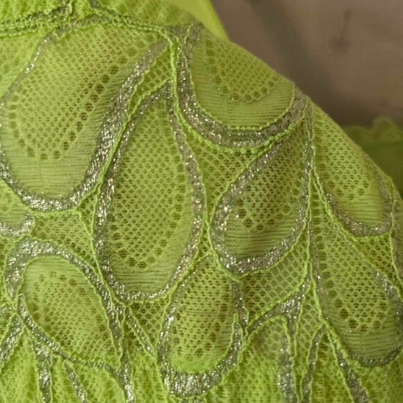 NWOT Savage X Fenty Neon Green Semi Sheer Bra - Picture 4 of 4